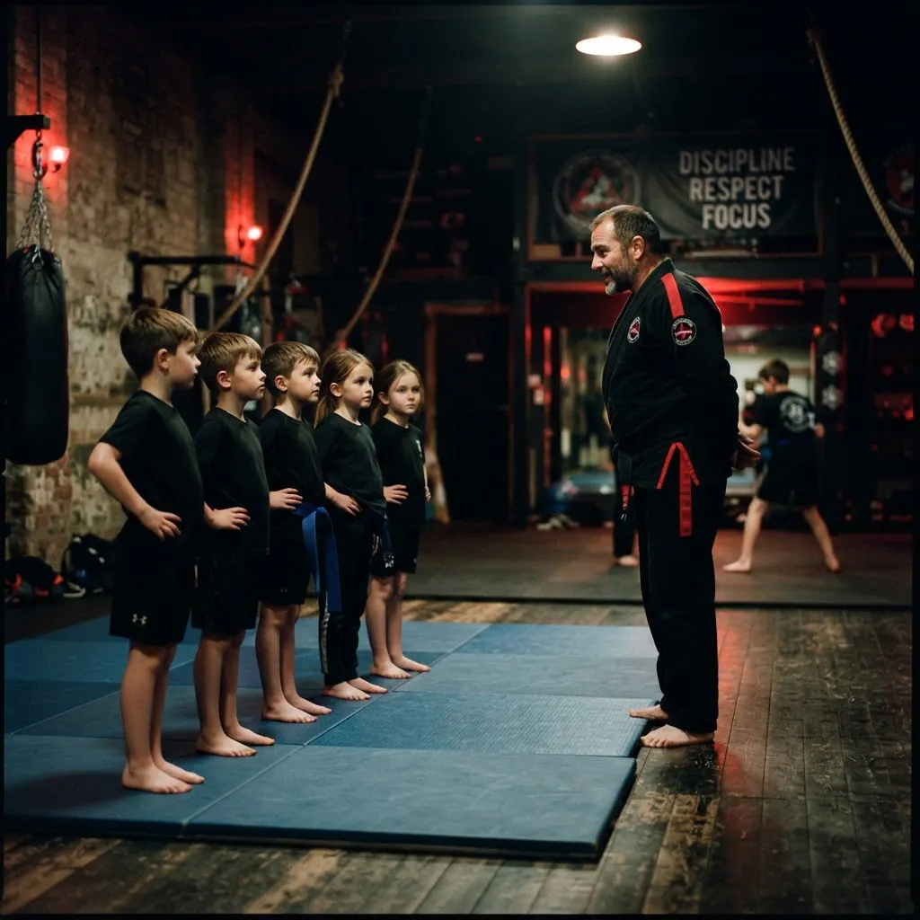 Entraînement encadré de MMA pour enfants près de Sète