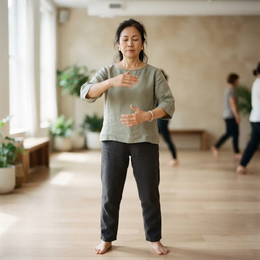 Exercices de respiration et de mobilité au Fusion Fight Club