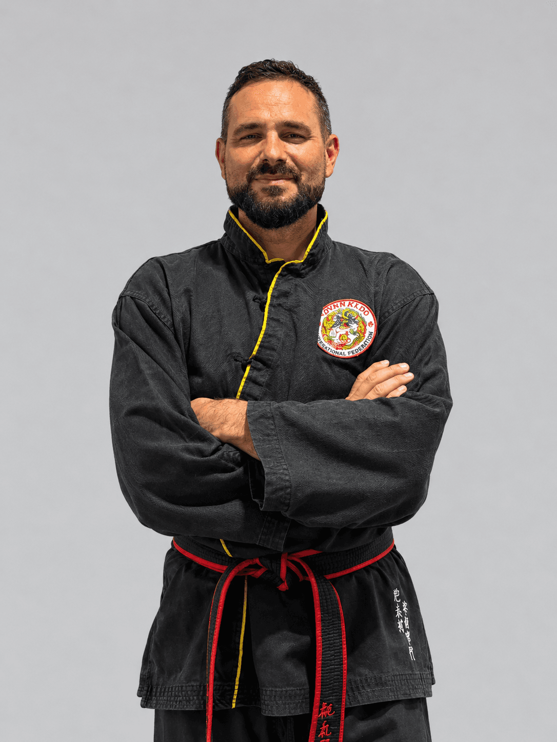Jean-Gérald Lubrano, coach de Qwan Ki Do au Fusion Fight Club