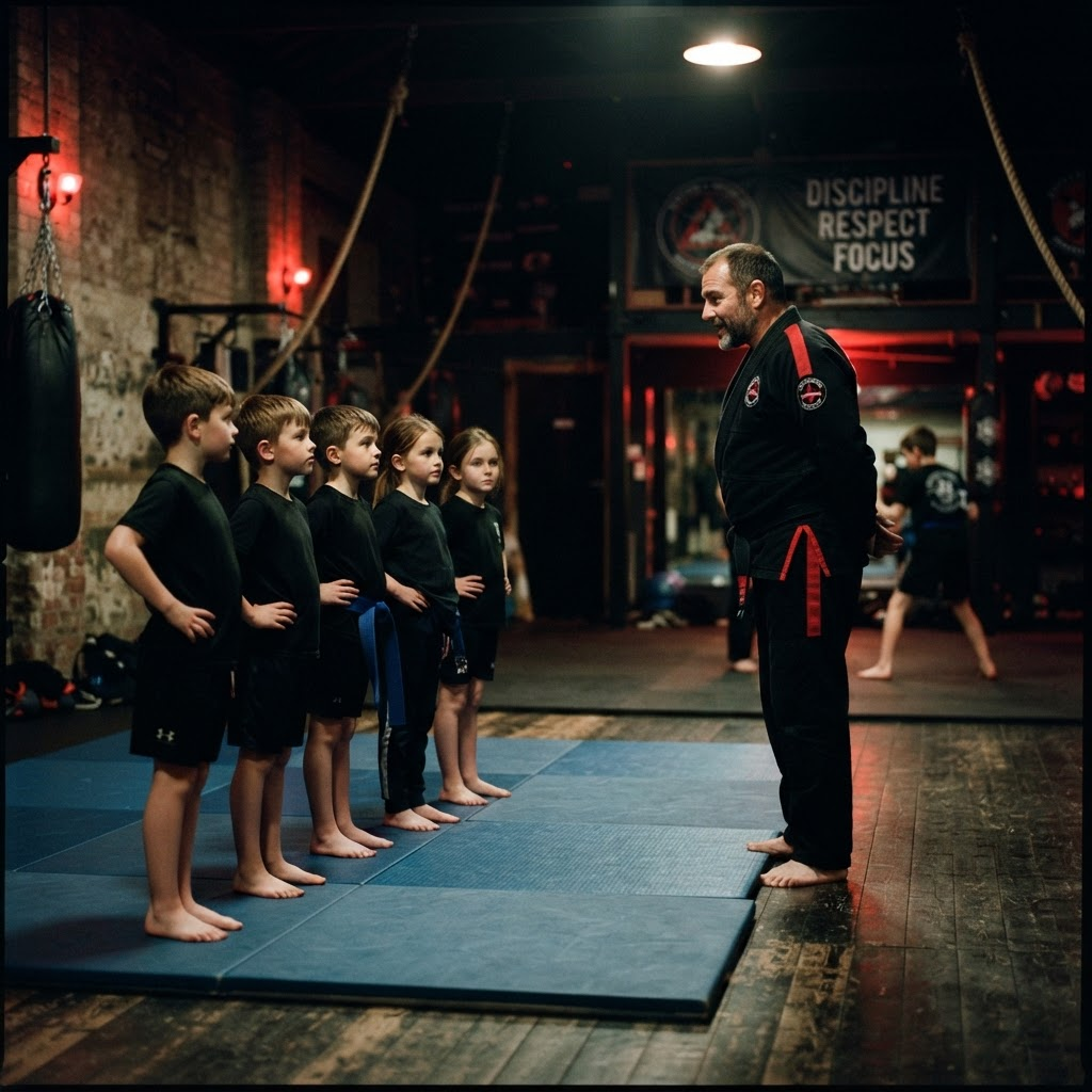 Entraînement encadré de MMA pour enfants près de Sète